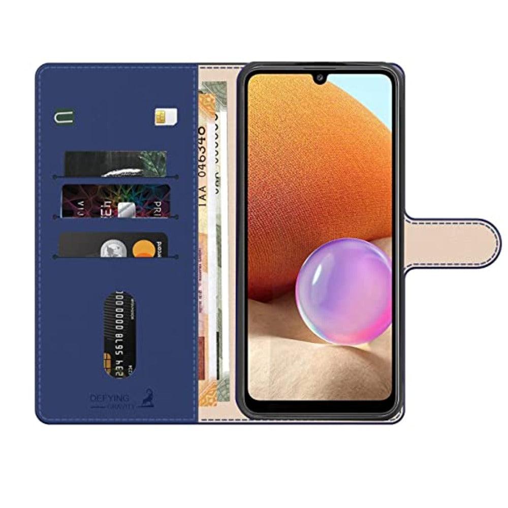 Iqoo z9x 5g Aibex PU Leather Flip Cover Foldable Stand & Pocket Magnetic Closure - Aibex