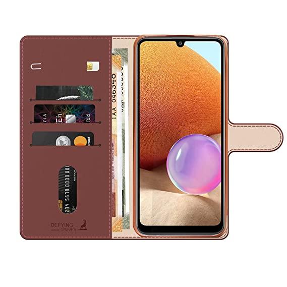 Realme 12 plus 5g Aibex PU Leather Flip Cover Foldable Stand & Pocket Magnetic Closure - Aibex