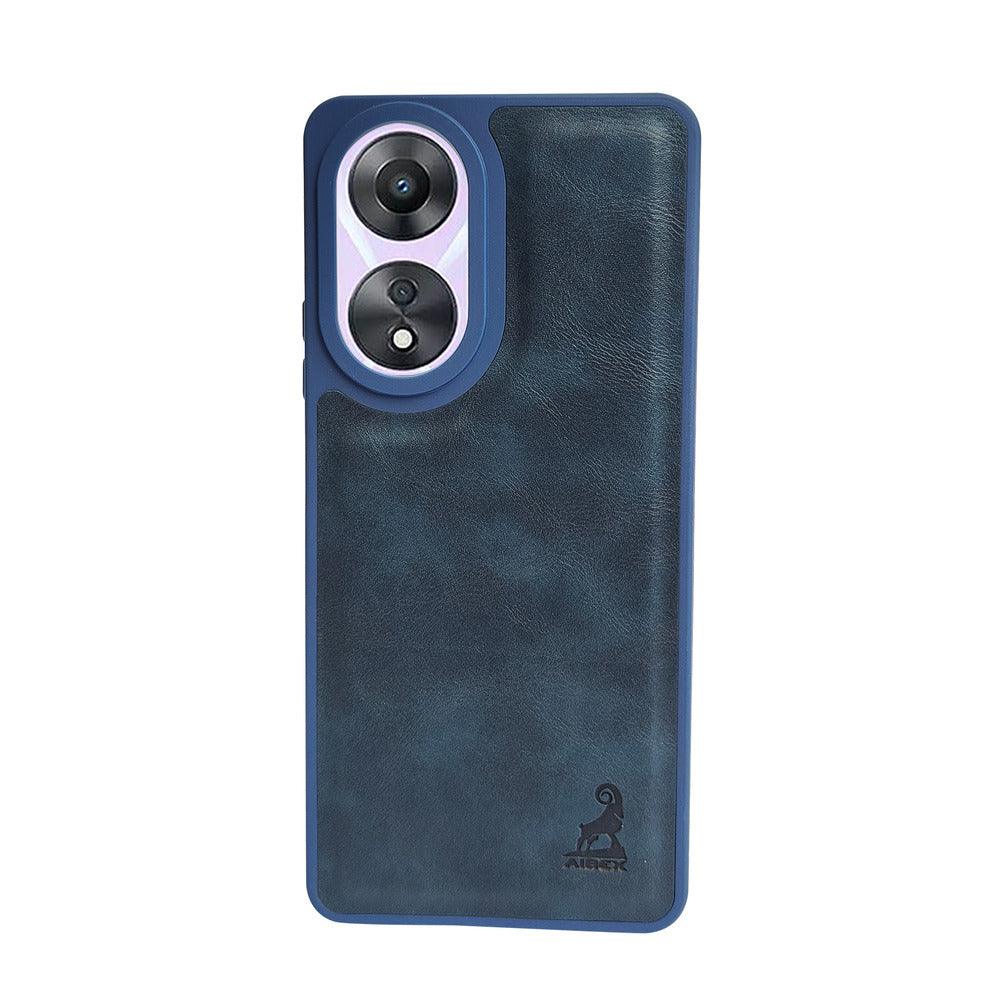 Aibex Shield Back Cover For Oppo A78 5G | Vegan Leather - Aibex