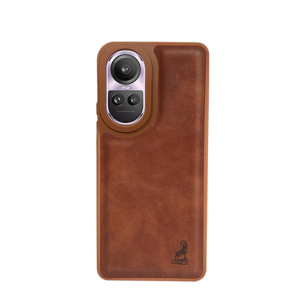 Aibex Shield Back Cover For Oppo Reno 10 Pro | Vegan Leather - Aibex