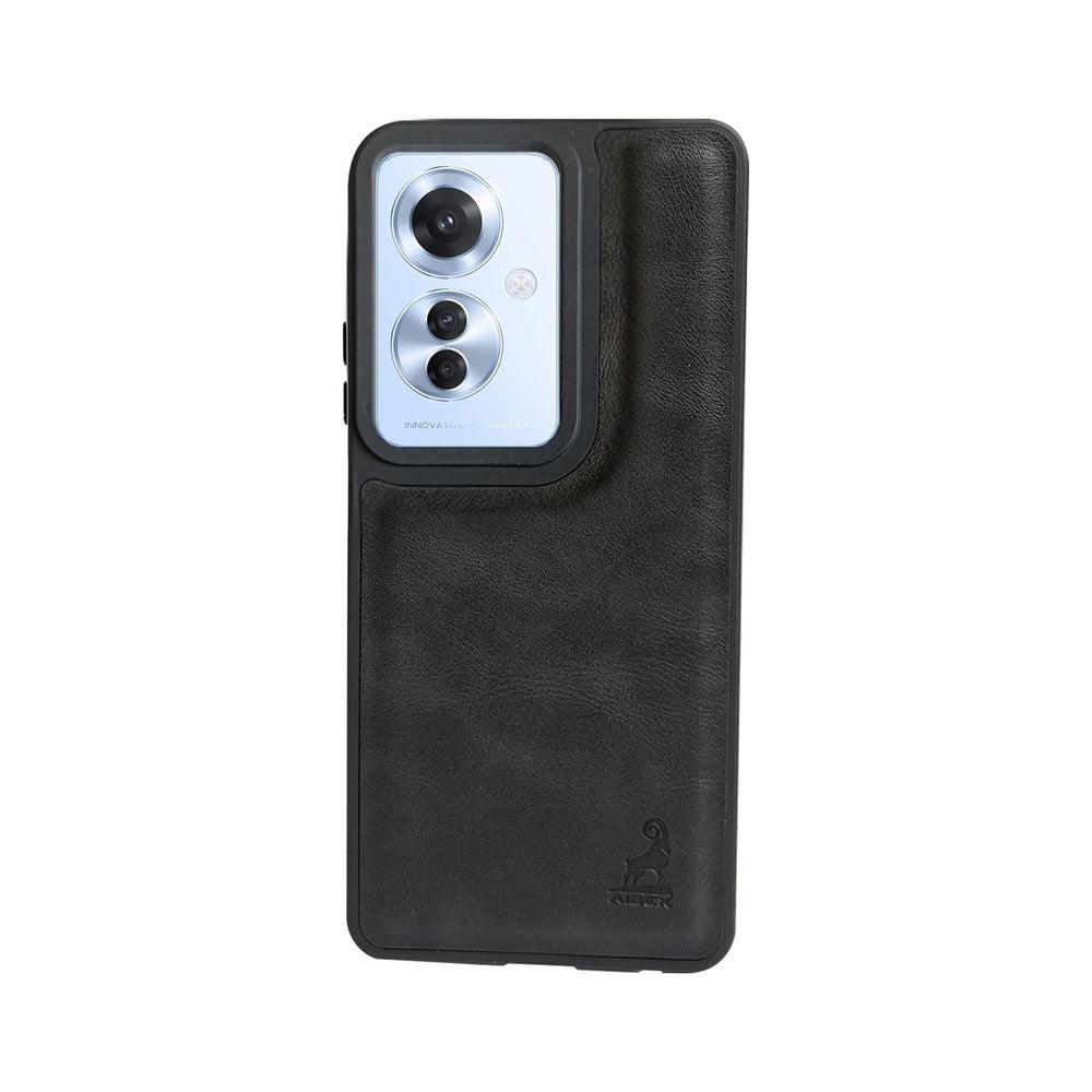 Aibex Shield Back Cover For Oppo F25 Pro 5G | Vegan Leather - Aibex