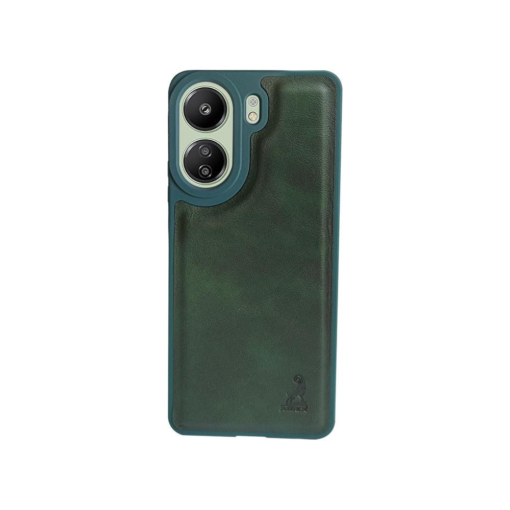 Aibex Shield Back Cover For Xiaomi Redmi 13C 4G / Poco C65 | Vegan Leather - Aibex