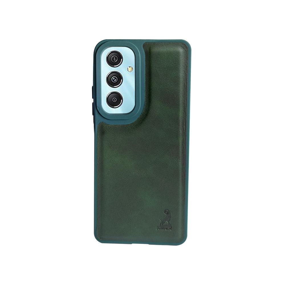 Aibex Shield Back Cover For Samsung Galaxy M34 5G / Samsung Galaxy F34 5G | Vegan Leather - Aibex