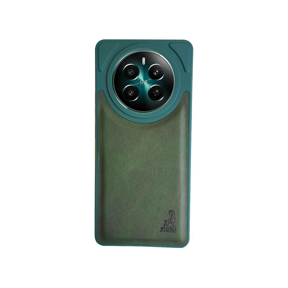 Aibex Shield Back Cover For realme P1 5G / Realme 12 Plus 5G / Realme Narzo 70 Pro 5G | Vegan Leather - Aibex