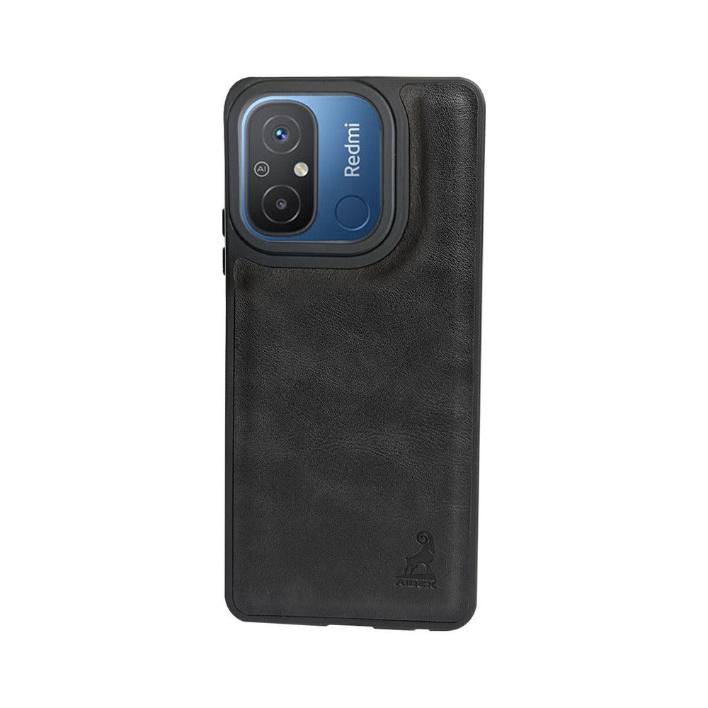Aibex Shield Back Cover For Xiaomi Redmi 12C | Vegan Leather - Aibex