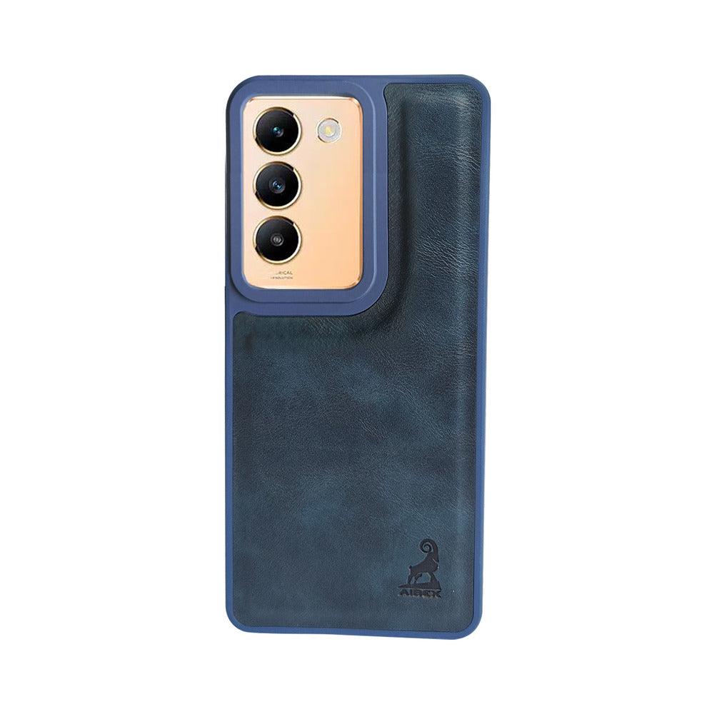 Aibex Shield Back Cover For Vivo T3 5G / Vivo Y200e 5G | Vegan Leather - Aibex