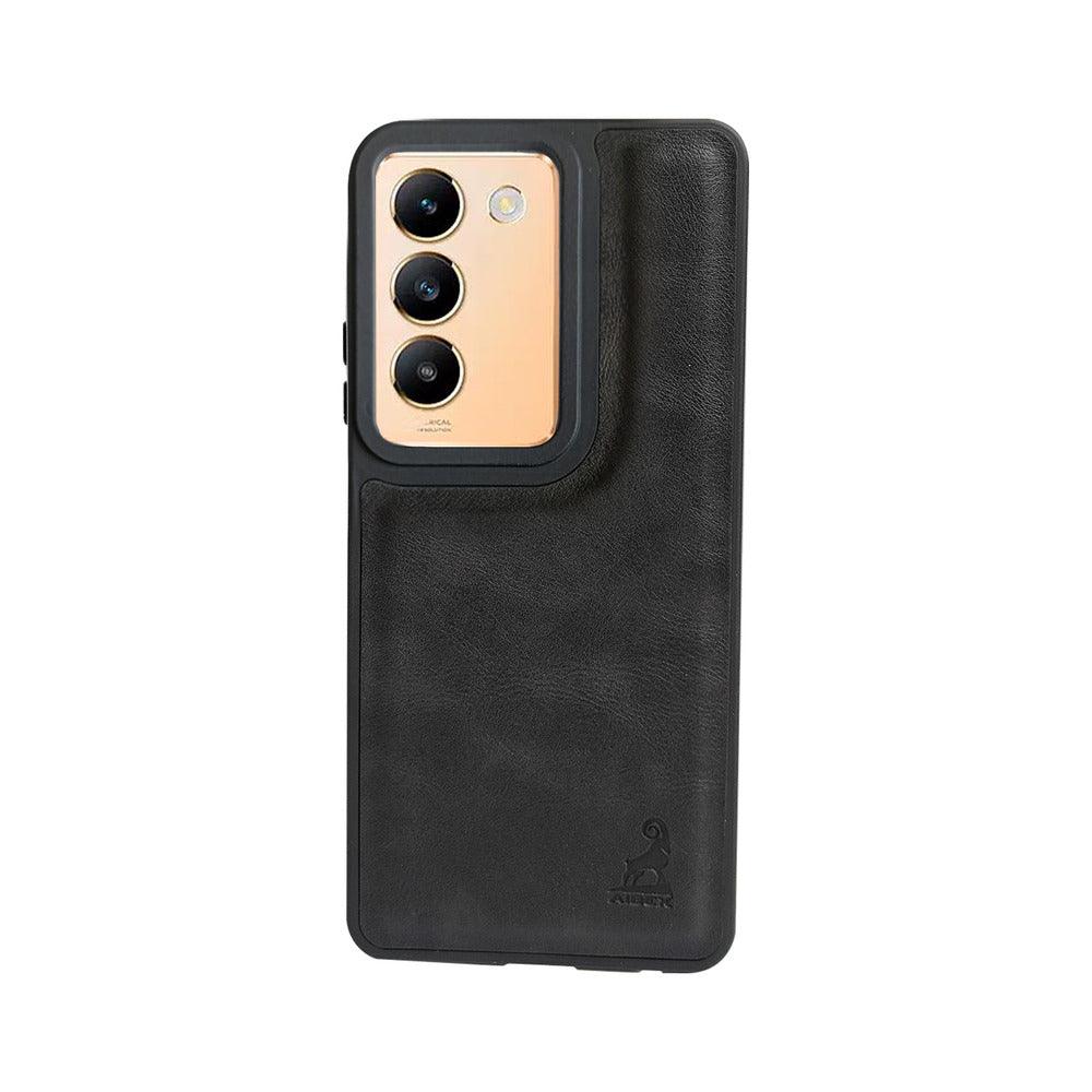 Aibex Shield Back Cover For Vivo T3 5G / Vivo Y200e 5G | Vegan Leather - Aibex