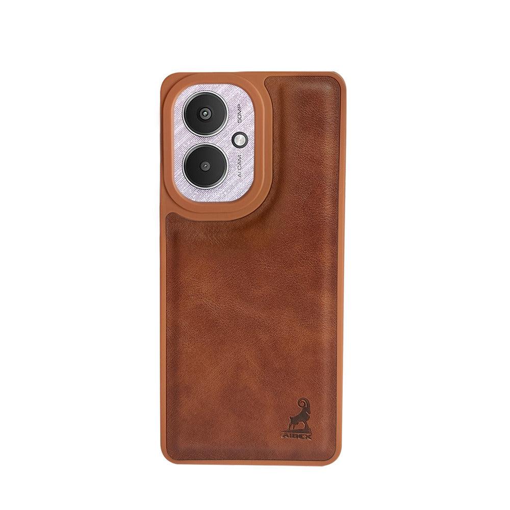 Aibex Shield Back Cover For Xiaomi Redmi 13C 5G | Vegan Leather - Aibex