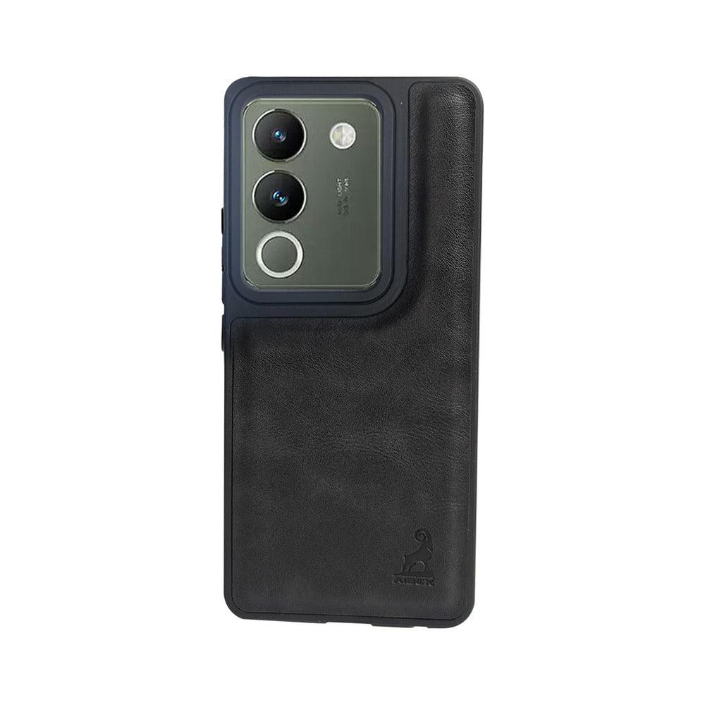Aibex Shield Back Cover For Vivo Y200 5G | Vegan Leather - Aibex