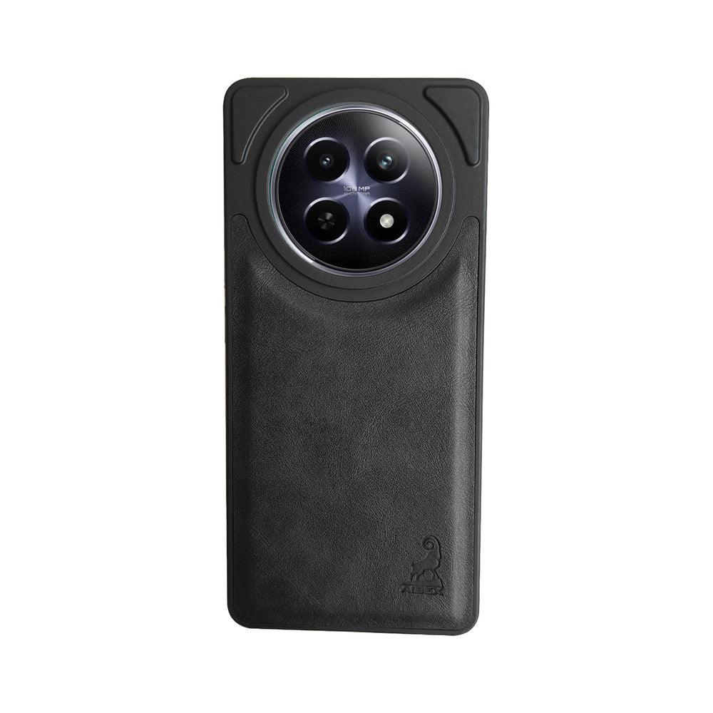 Aibex Shield Back Cover For Realme 12 5G | Vegan Leather - Aibex