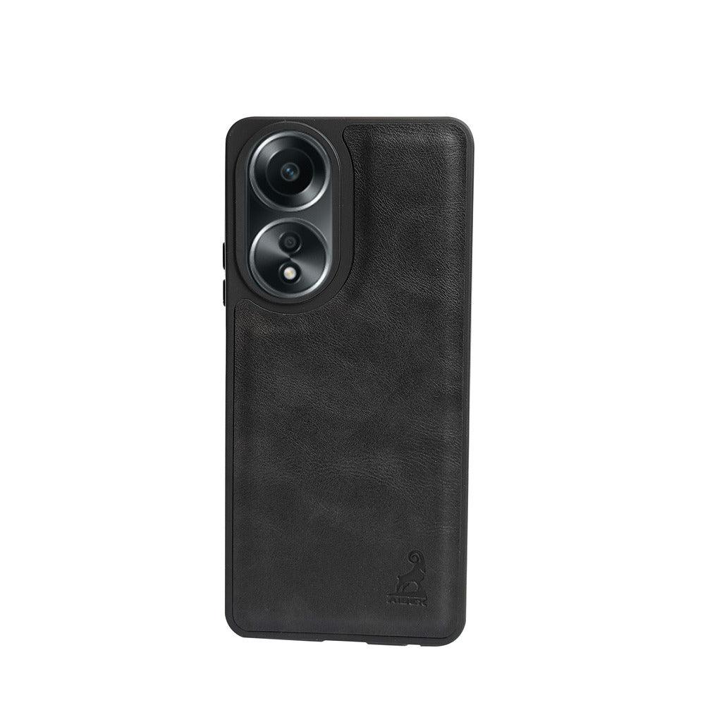 Aibex Shield Back Cover For Oppo A38 4G / Oppo A18 | Vegan Leather - Aibex