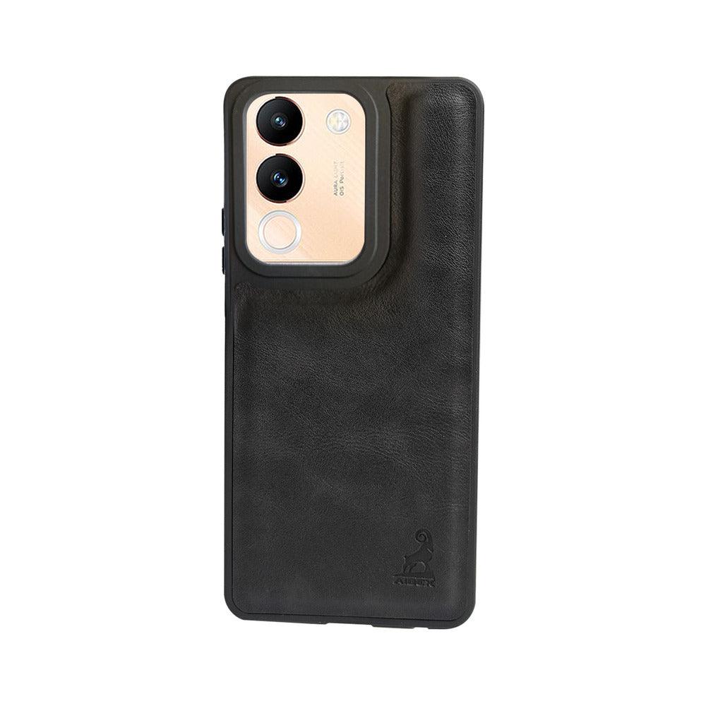 Aibex Shield Back Cover For Vivo V29E 5G | Vegan Leather - Aibex