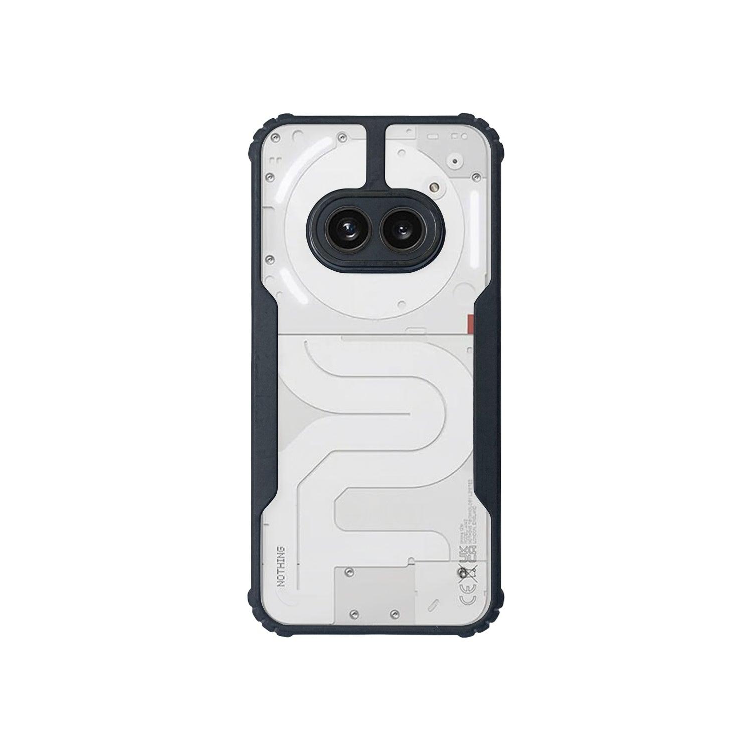 AIBEX Crystal Clear Back Cover Case for Nothing 2A | Shock Proof Design | Transparent Back Cover Case - Aibex