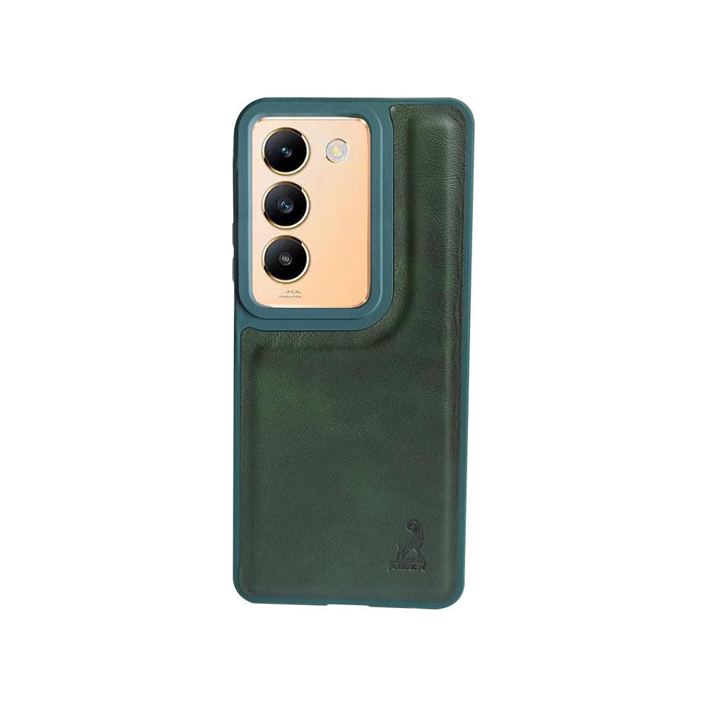 Aibex Shield Back Cover For Vivo T3 5G / Vivo Y200e 5G | Vegan Leather - Aibex