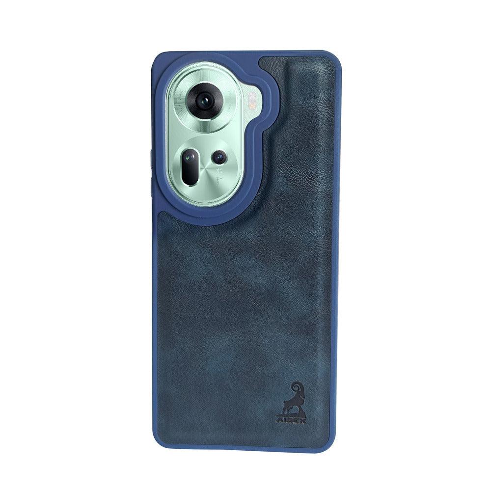 Aibex Shield Back Cover For Oppo Reno 11 5G | Vegan Leather - Aibex