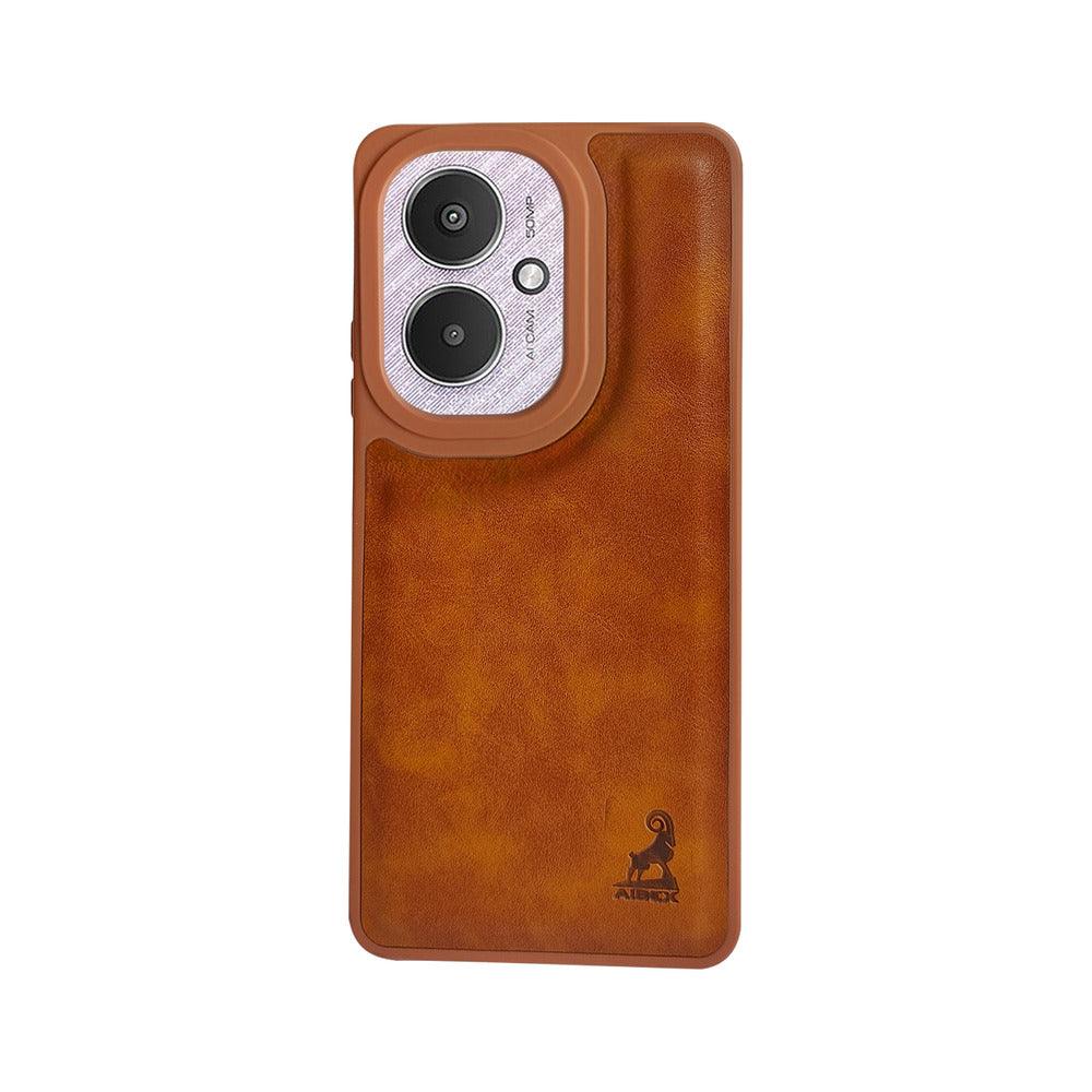 Aibex Shield Back Cover For Xiaomi Redmi 13C 5G | Vegan Leather - Aibex