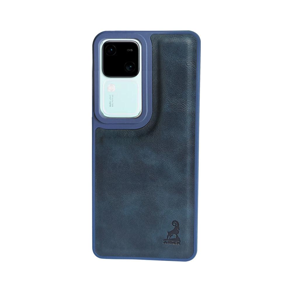 Aibex Shield Back Cover For Vivo V30 5G / Vivo V30 Pro 5G | Vegan Leather - Aibex