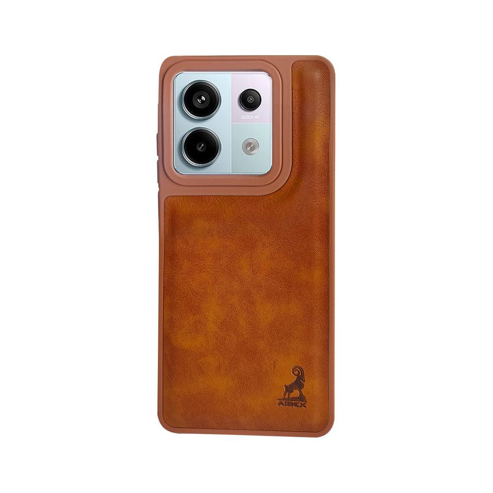 Aibex Shield Back Cover For Xiaomi Redmi Note 13 Pro | Vegan Leather - Aibex