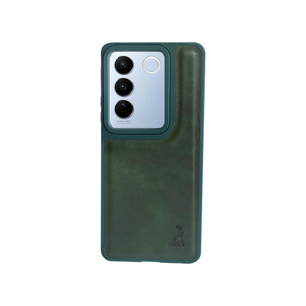 Aibex Shield Back Cover For Vivo 27 Pro | Vegan Leather - Aibex