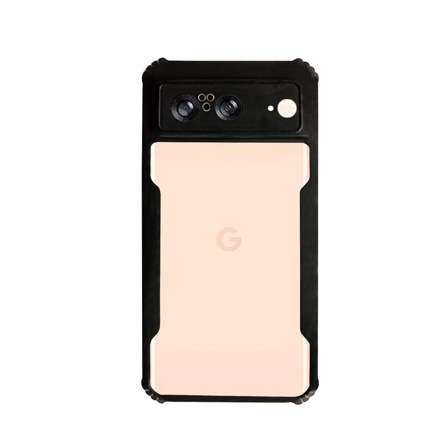 AIBEX Crystal Clear Back Cover Case for Google Pixel 8 Pro | Shock Proof Design | Transparent Back Cover Case - Aibex