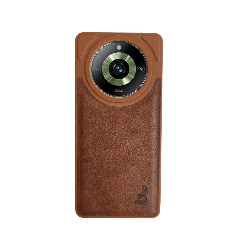Aibex Shield Back Cover For Realme 11 Pro 5G | Vegan Leather - Aibex