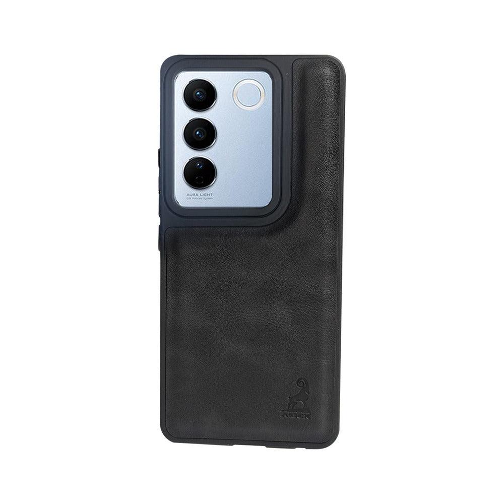 Aibex Shield Back Cover For Vivo 27 Pro | Vegan Leather - Aibex