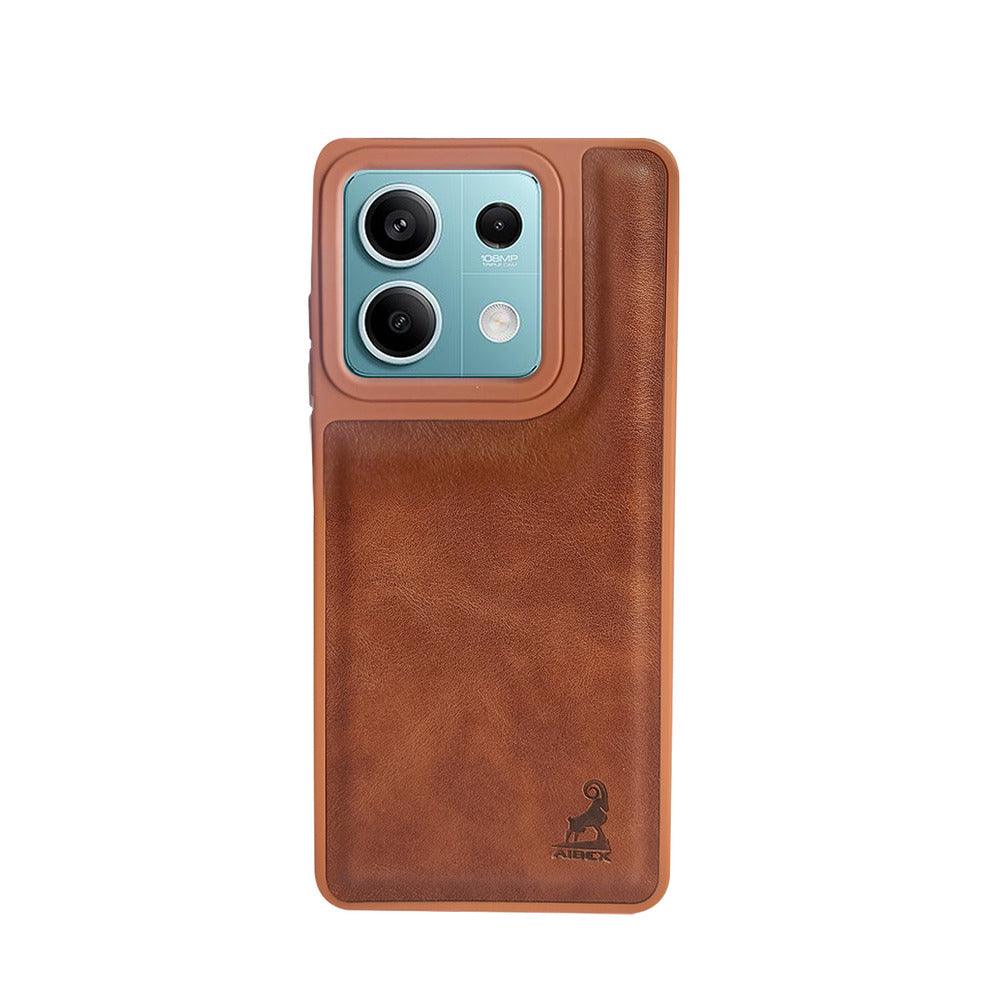 Aibex Shield Back Cover For Xiaomi Redmi Note 13 5G | Vegan Leather - Aibex