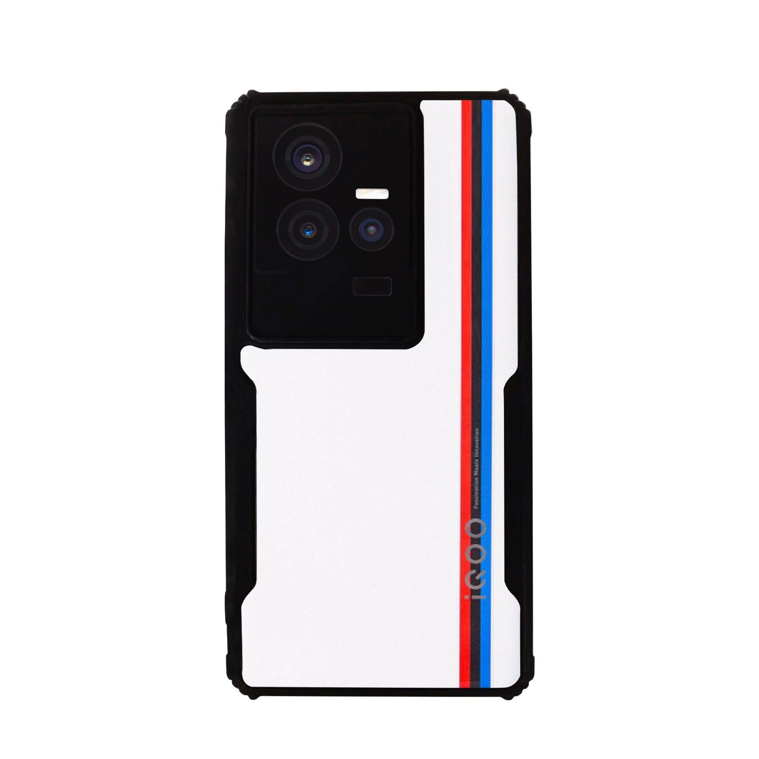 AIBEX Crystal Clear Back Cover Case for Iqoo 11 | Shock Proof Design | Transparent Back Cover Case - Aibex