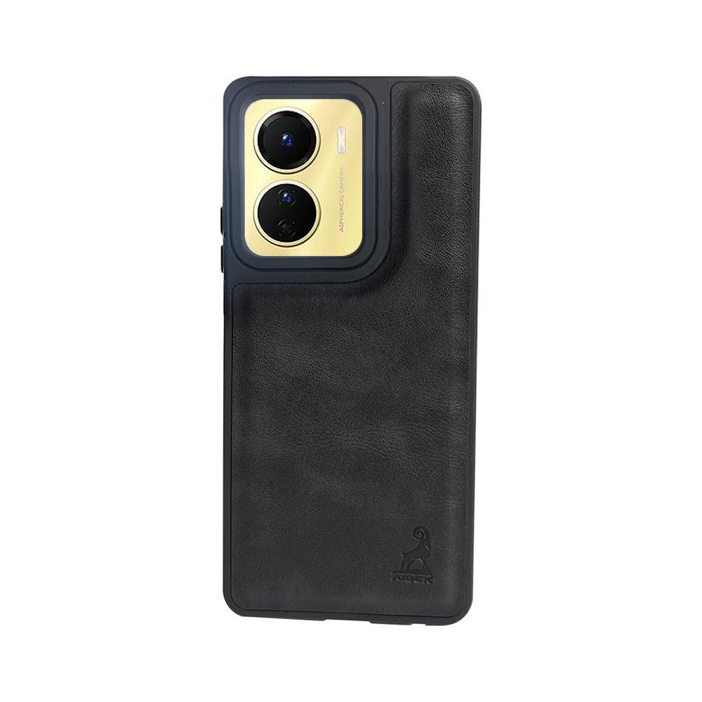 Aibex Shield Back Cover For Vivo Y16 | Vegan Leather - Aibex