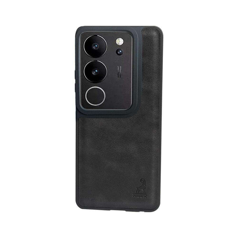 Aibex Shield Back Cover For Vivo V29 Pro 5G | Vegan Leather - Aibex