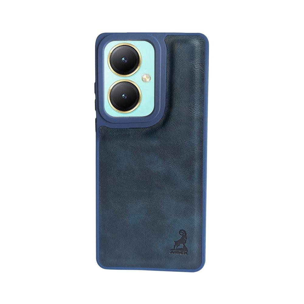 Aibex Shield Back Cover For Vivo Y27 4G | Vegan Leather - Aibex