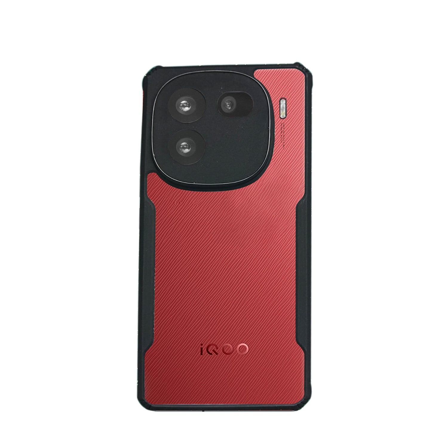 AIBEX Crystal Clear Back Cover Case for Iqoo 12 | Shock Proof Design | Transparent Back Cover Case - Aibex