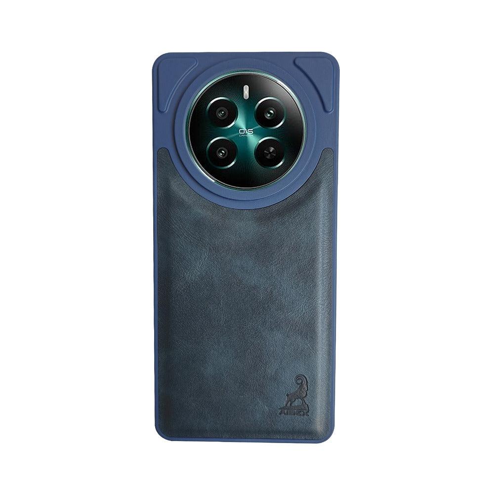 Aibex Shield Back Cover For realme P1 5G / Realme 12 Plus 5G / Realme Narzo 70 Pro 5G | Vegan Leather - Aibex