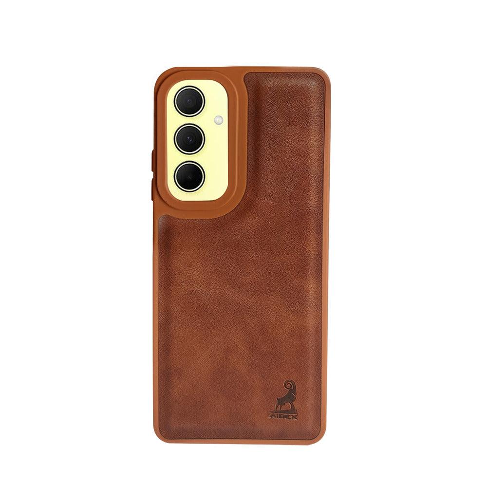 Aibex Shield Back Cover For Samsung Galaxy A35 5G / Samsung Galaxy A55 5G | Vegan Leather - Aibex