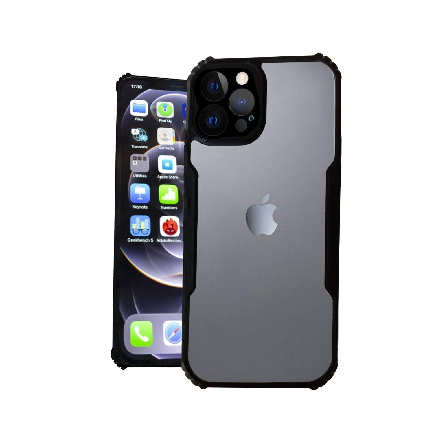 AIBEX Crystal Clear Back Cover Case for iPhone 12 Pro | Shock Proof Design | Transparent Back Cover Case - Aibex