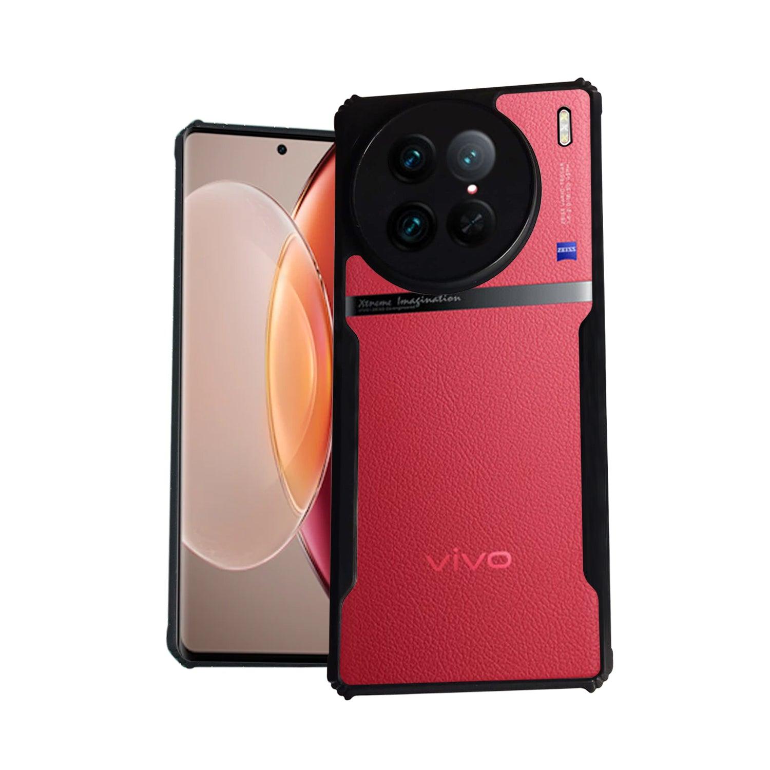 AIBEX Crystal Clear Back Cover Case for Vivo X90 Pro | Shock Proof Design | Transparent Back Cover Case - Aibex