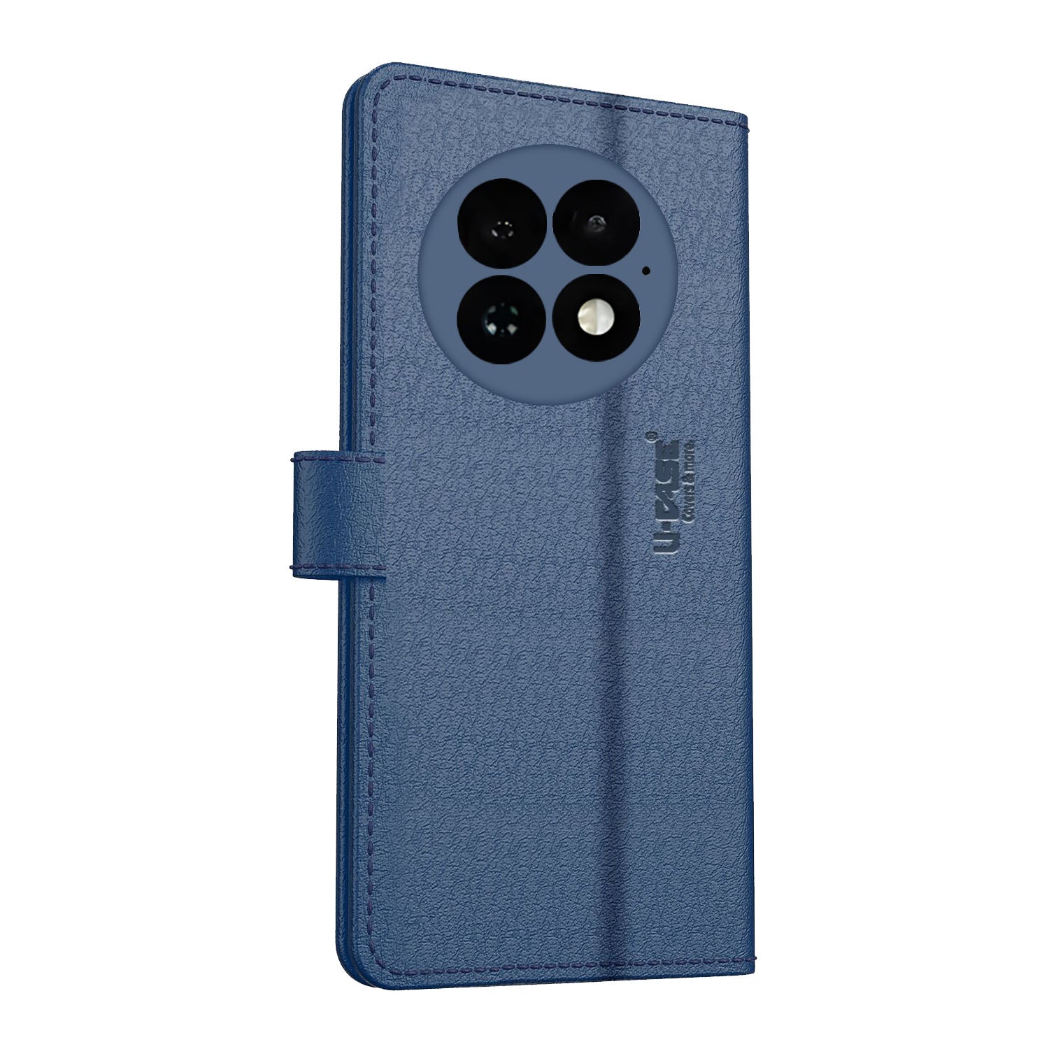 Oneplus 13R 5G Cover and Case With U-CASE Magnetic Foldable Stand with Vegan Design and Magnetic Pocket Closure