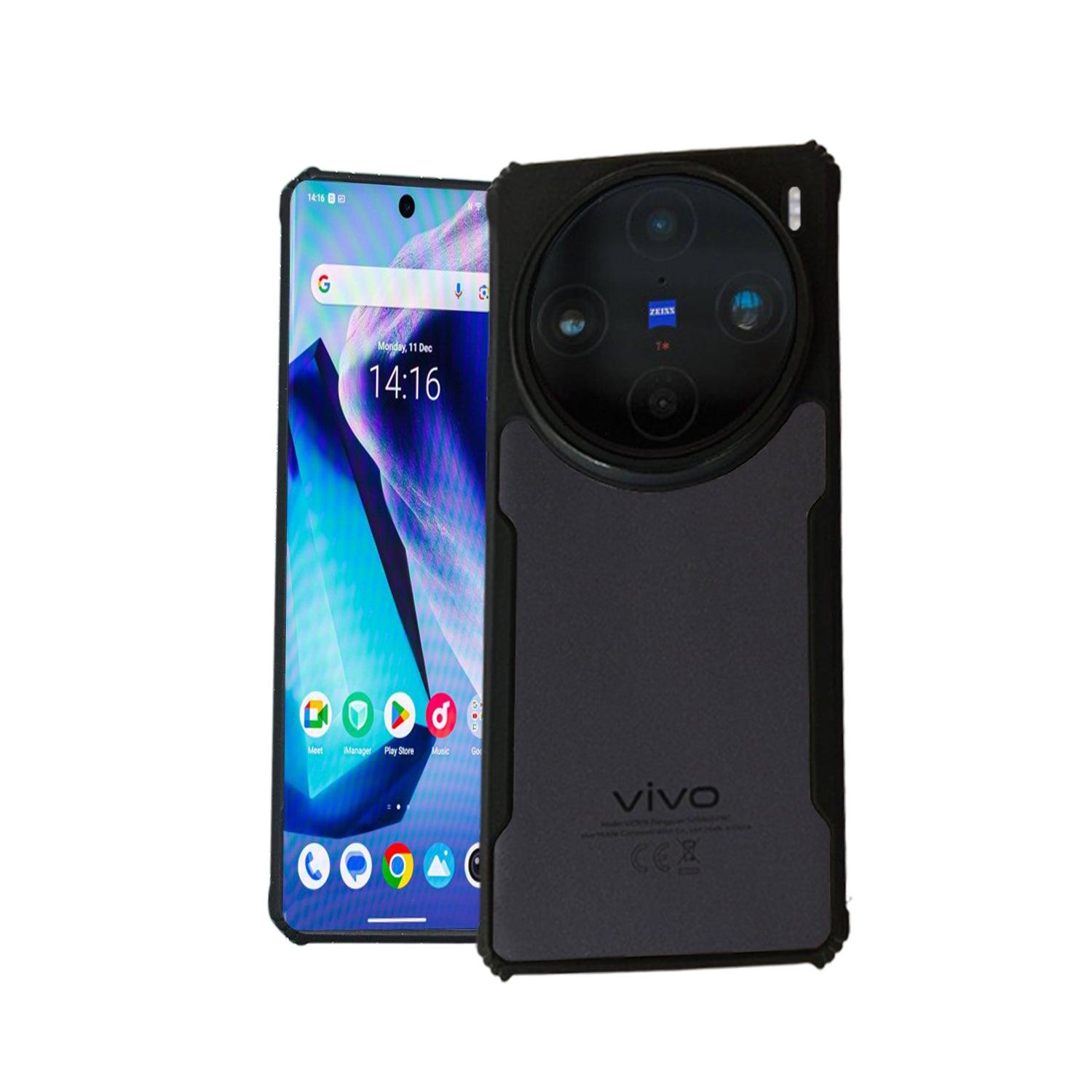 AIBEX Crystal Clear Back Cover Case for Vivo X100 Pro | Shock Proof Design | Transparent Back Cover Case - Aibex