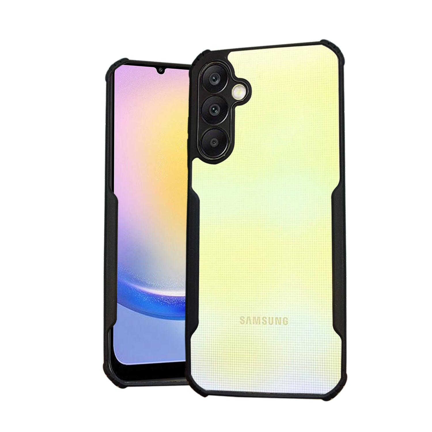 AIBEX Crystal Clear Back Cover Case for Samsung A25 5g | Shock Proof Design | Transparent Back Cover Case - Aibex