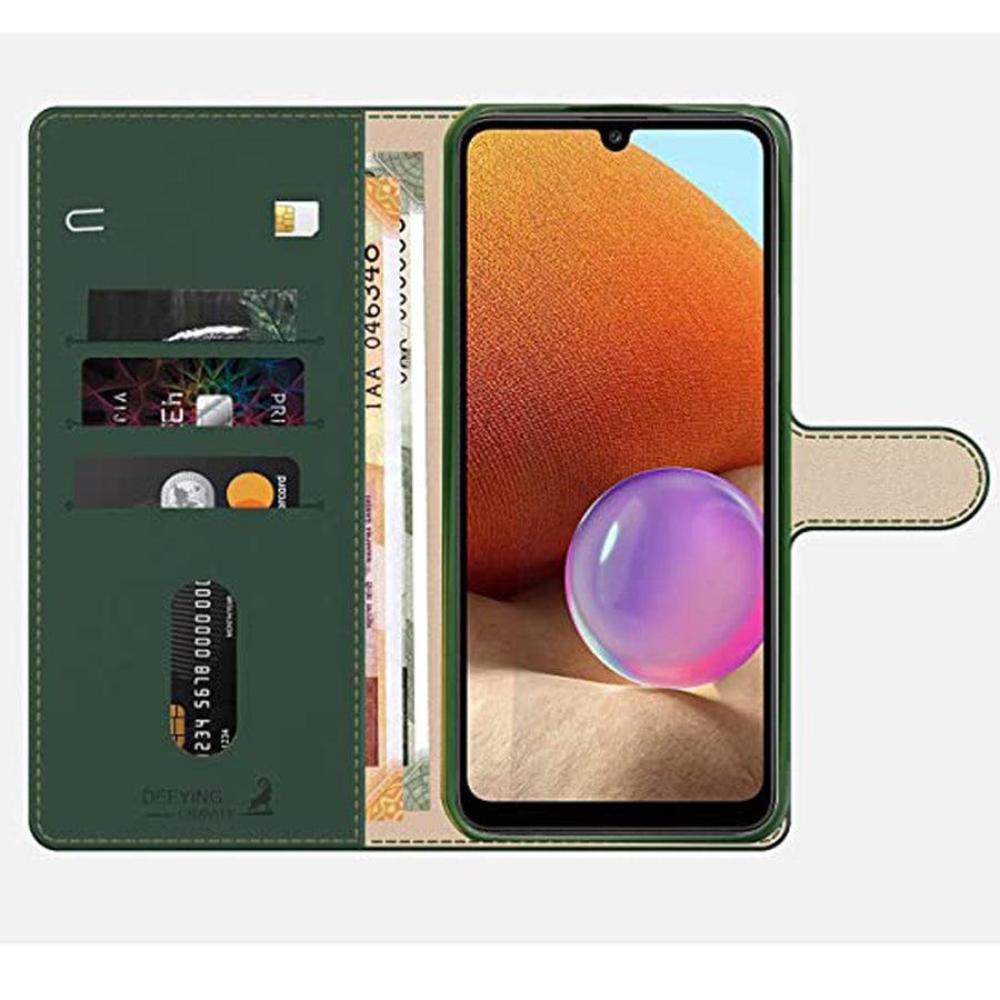 Vivo y58 5g Aibex PU Leather Flip Cover Foldable Stand & Pocket Magnetic Closure - Aibex