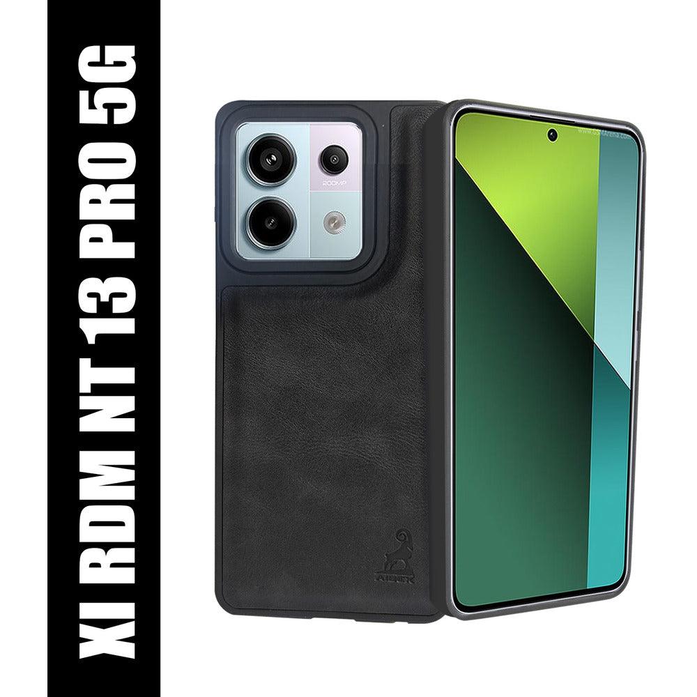 Aibex Shield Back Cover For Xiaomi Redmi Note 13 Pro | Vegan Leather - Aibex