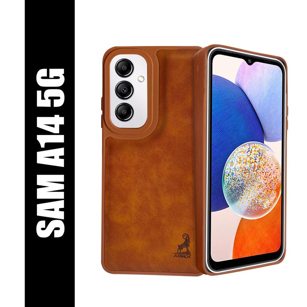 Aibex Shield Back Cover For Samsung Galaxy A14 5G | Vegan Leather - Aibex