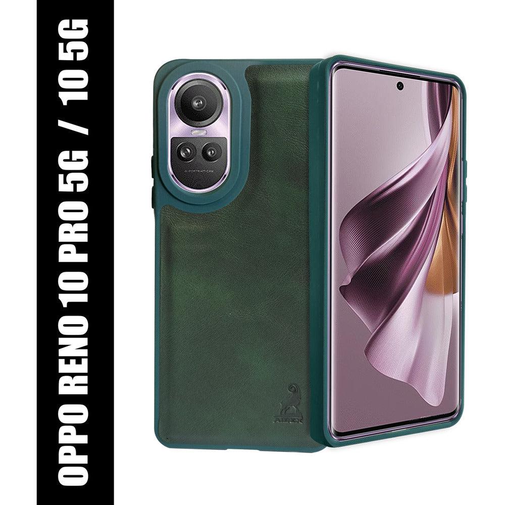 Aibex Shield Back Cover For Oppo Reno 10 Pro | Vegan Leather - Aibex