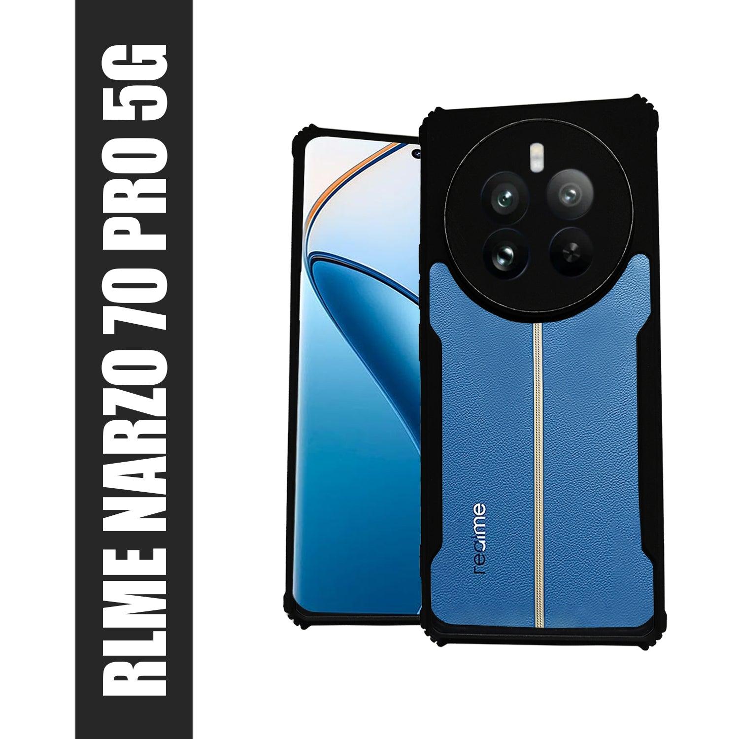 AIBEX Crystal Clear Back Cover Case for Realme Narzo 70 Pro | Shock Proof Design | Transparent Back Cover Case - Aibex