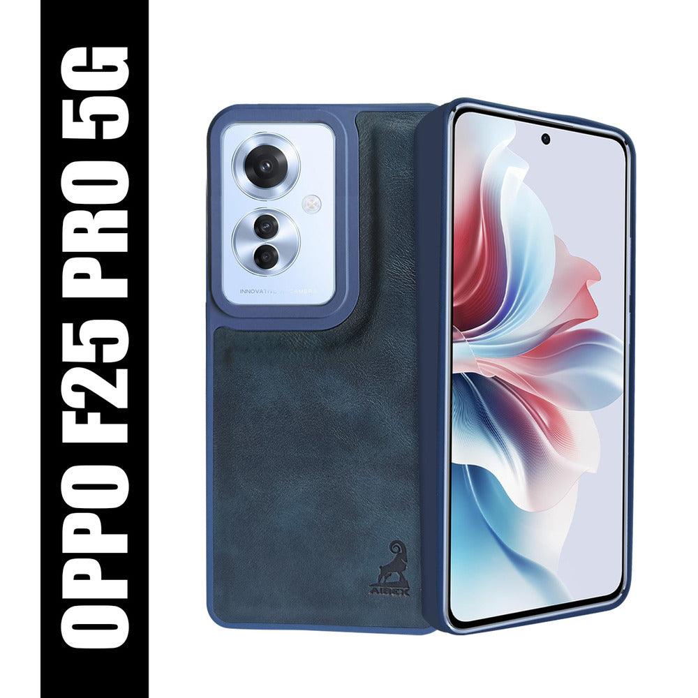 Aibex Shield Back Cover For Oppo F25 Pro 5G | Vegan Leather - Aibex