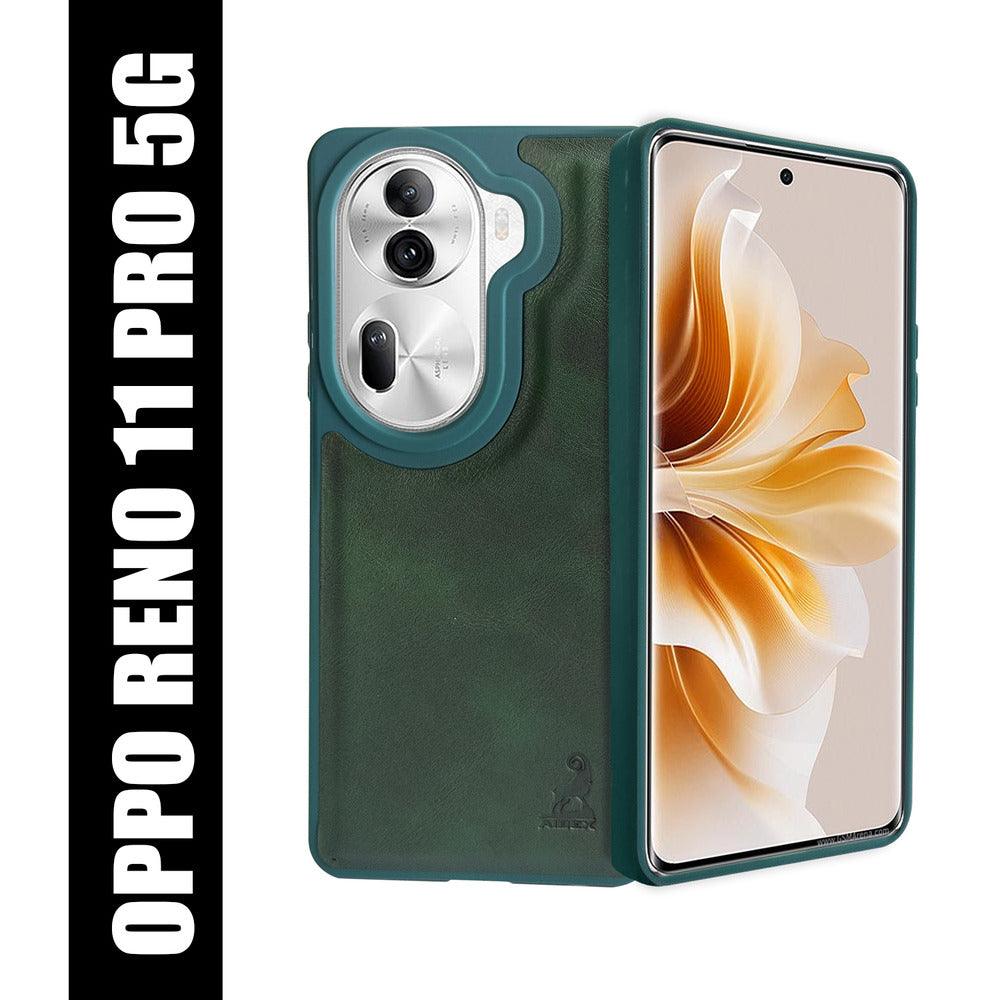Aibex Shield Back Cover For Oppo Reno 11 Pro | Vegan Leather - Aibex