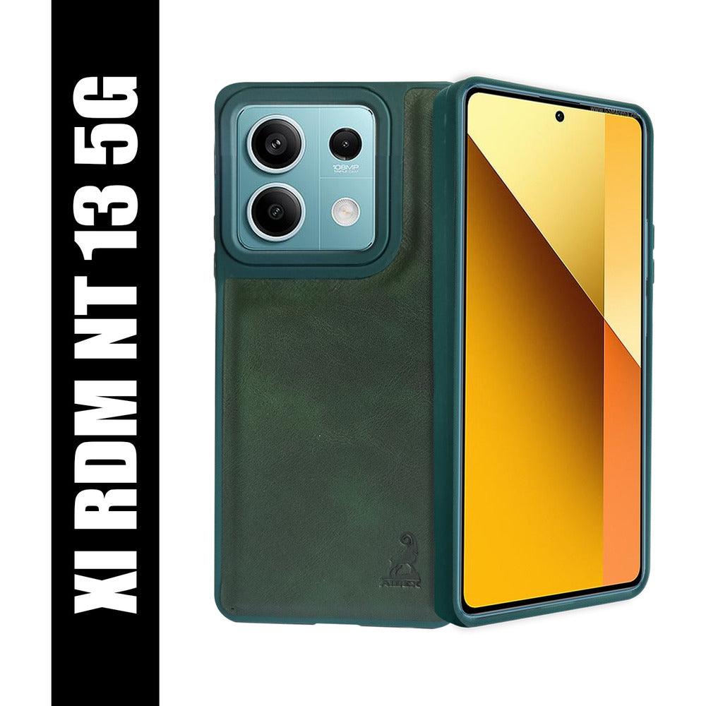 Aibex Shield Back Cover For Xiaomi Redmi Note 13 5G | Vegan Leather - Aibex