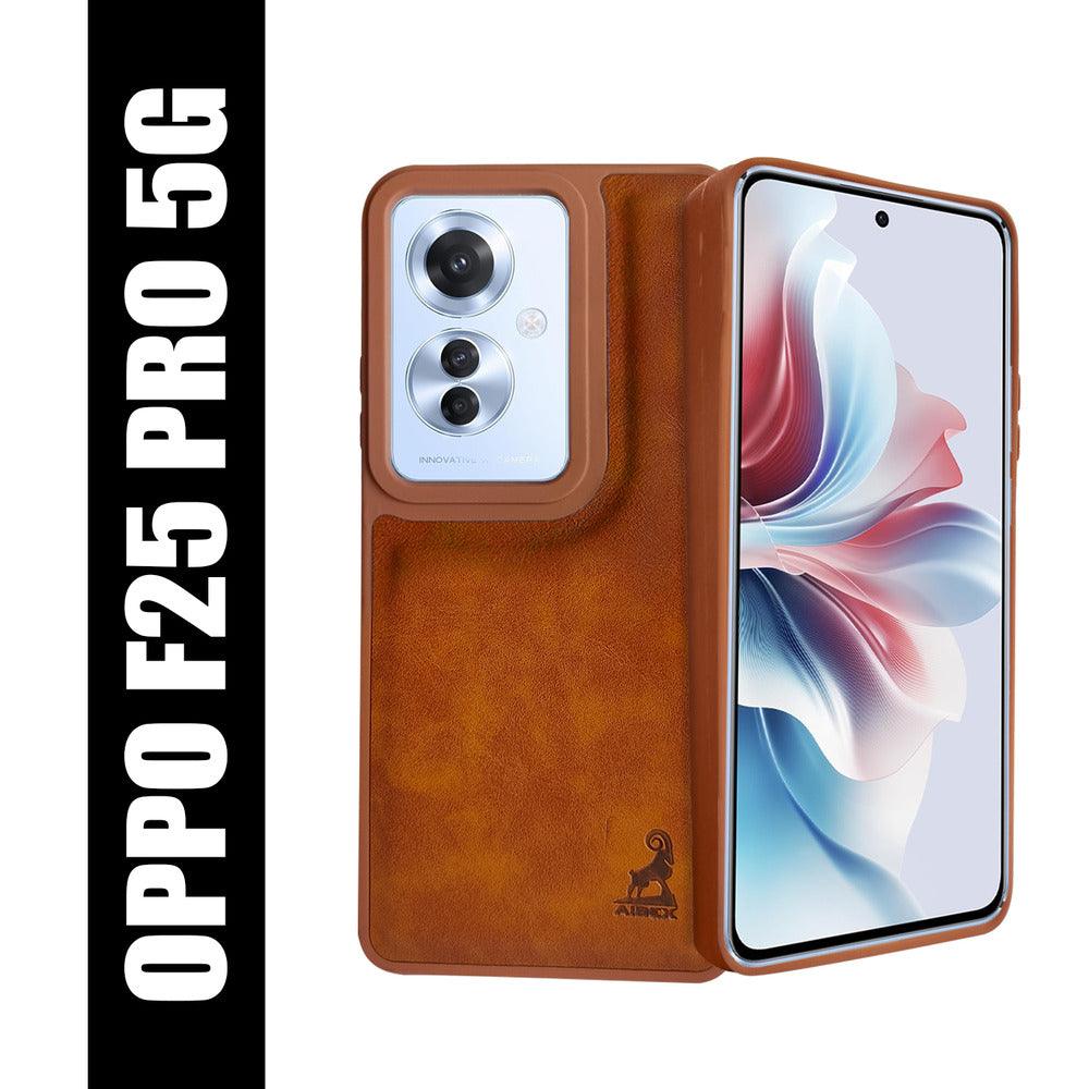 Aibex Shield Back Cover For Oppo F25 Pro 5G | Vegan Leather - Aibex