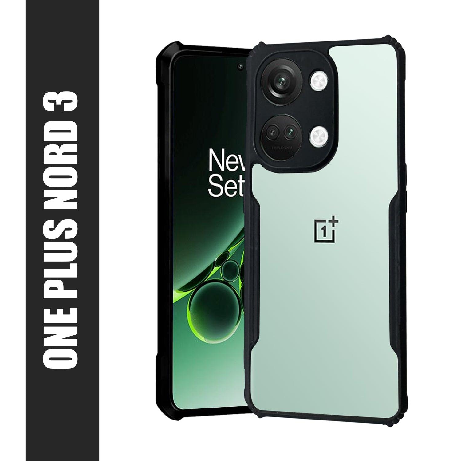 AIBEX Crystal Clear Back Cover Case for Oneplus Nord 3 | Shock Proof Design | Transparent Back Cover Case - Aibex