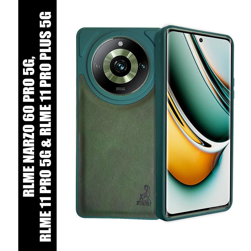 Aibex Shield Back Cover For Realme 11 Pro 5G | Vegan Leather - Aibex